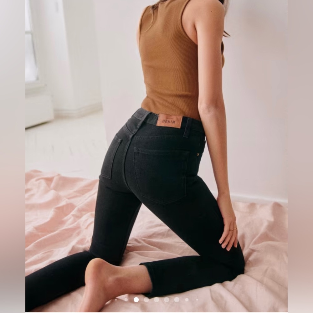 Sézane Black Skinny Jeans